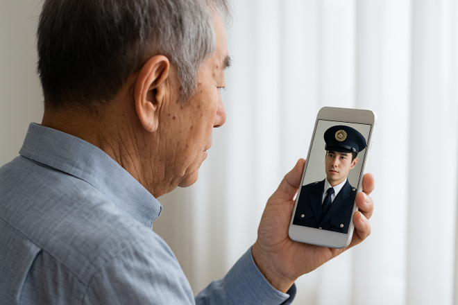 突然電話をかけてきたニセ警察官がに現金を振り込んでしまった｜ニセ警察官詐欺解決事例
