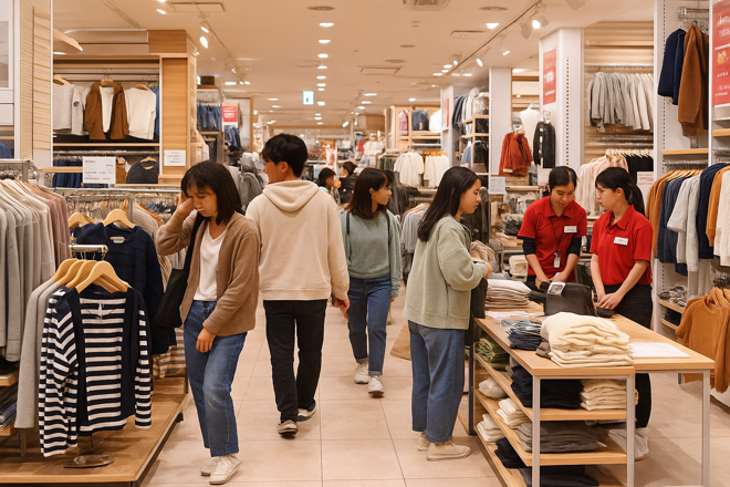 ファストファッション店舗の万引き・従業員不正対応|探偵利用事例