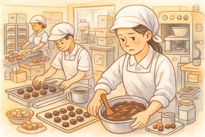 製菓製造業の製法漏洩・包装偽装対策|探偵利用事例