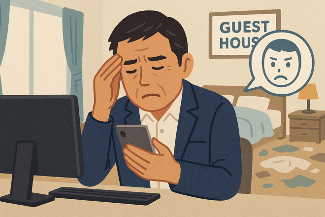 民泊無断滞在や規約違反に直面したオーナーの体験談|実際の相談事例