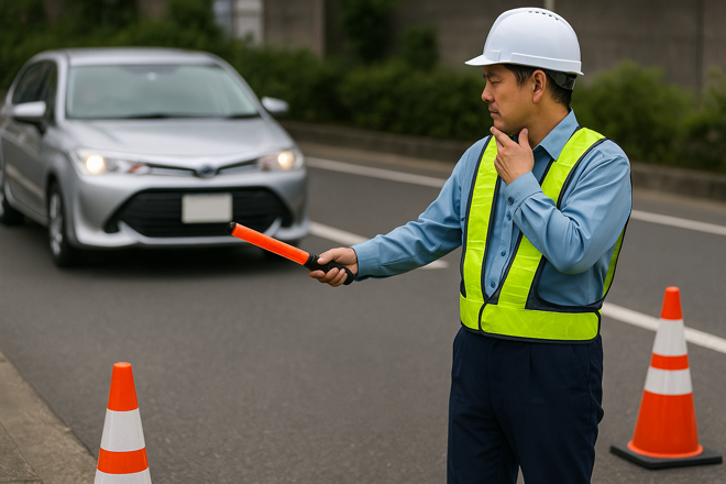 交通警備員の勤務実態調査とクレーム対応|探偵利用事例
