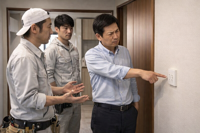 施工不備とスタッフ行動の疑念|実際の相談事例