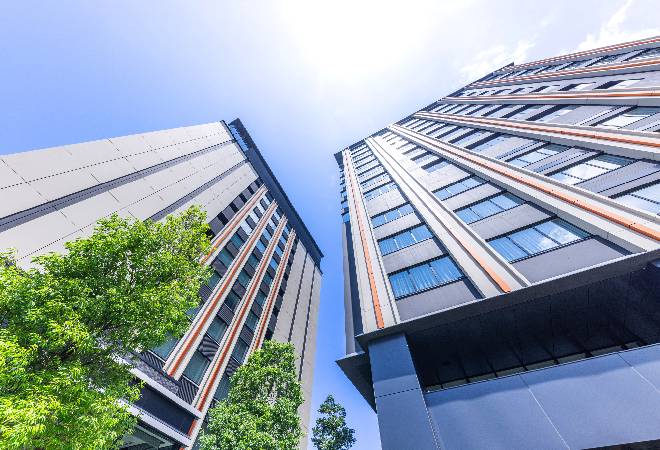 オフィスビル群。